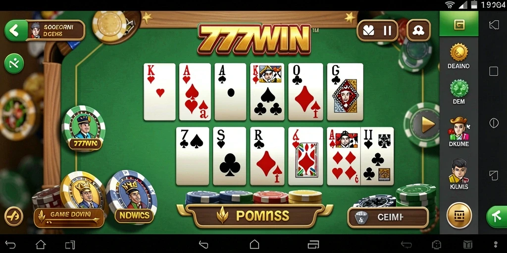 Gameplay menarik di 777WIN dengan grafis Domino yang menawan.