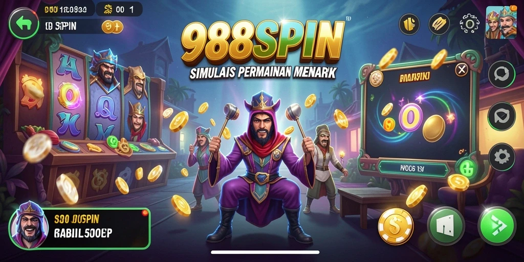 Screenshot menunjukkan aksi gameplay menarik di 988SPIN.