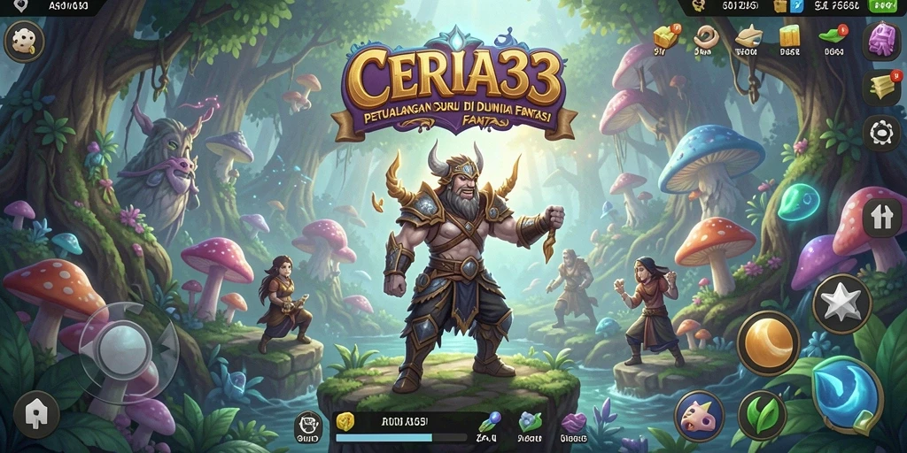 Gameplay seru dalam petualangan fantastis di CERIA33.