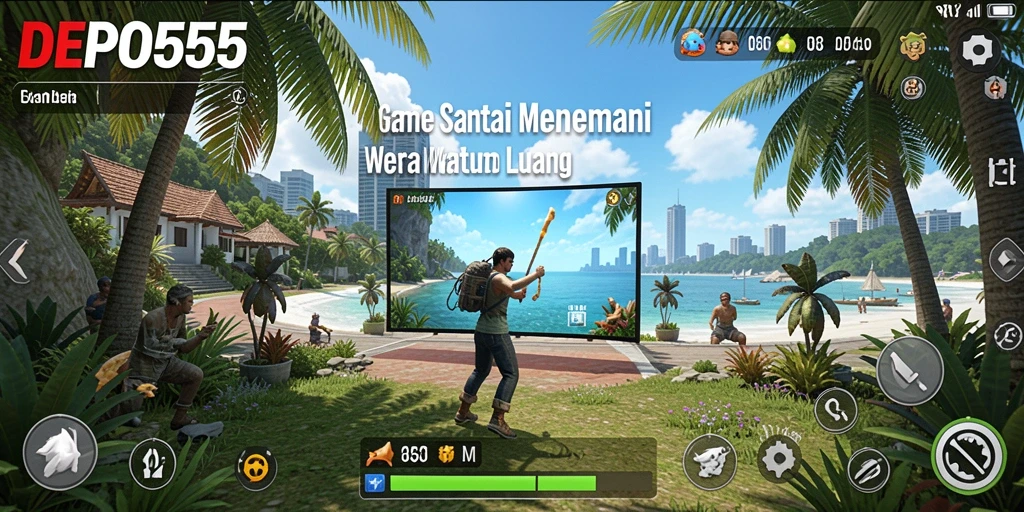 Tampilan menarik dari gameplay DEPO555 yang seru dan interaktif.