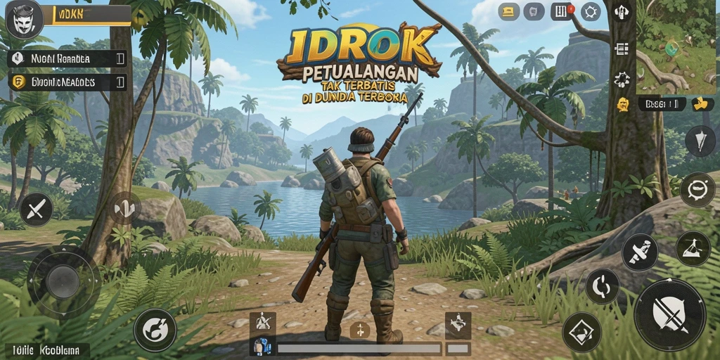Tampilan menakjubkan dari gameplay Open World di IDROK.