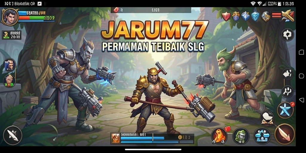 Tampilan gameplay JARUM77 yang menarik dan interaktif.