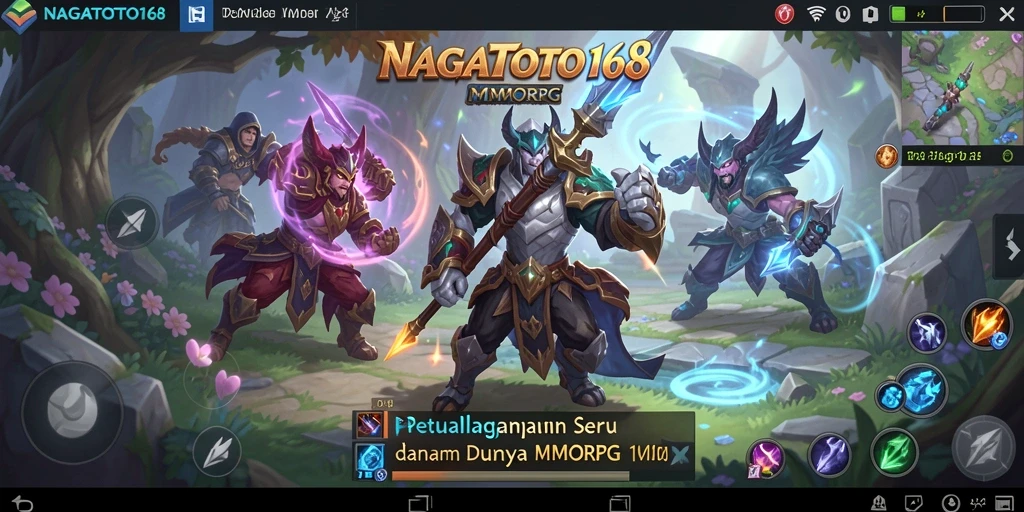Screenshot gameplay NAGATOTO168 dengan aksi seru dan grafis menawan.