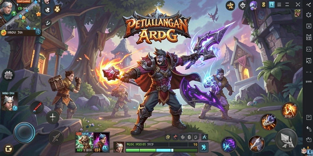 Tampilan menakjubkan dari gameplay SOBATGAMING yang mendebarkan.